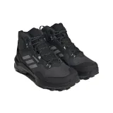 Kotníková turistická obuv ADIDAS Terrex AX4 Mid GTX core black grey three mint ton · záber 4