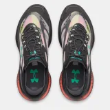 Pánska rekreačná obuv UNDER ARMOUR UA Echo M electric tangerine black green mode · záber 5