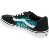 Chlapecká rekreační obuv VANS YT Ward Glow Vans Neon blue black · záber 5