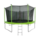 Trampolína s ochrannou sieťou a schodmi inSPORTline Irbiso 427 cm · záber 2