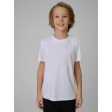 Chlapčenské tréningové tričko s krátkym rukávom 4F JUNIOR TSHIRT FNK M1966-10S-WHITE · záber 2