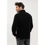Pánská mikina se zipem VOLCANO ARSEN-700-BLACK · záber 3