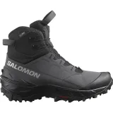 Pánske vysoké zimné topánky SALOMON Crosstrack Powder WP M asphalt black sharkskin · záber 2