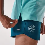 KIPRUN Dámske bežecké tričko Run 500 Dry priedušné tyrkysové M · záber 2