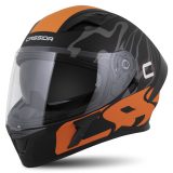 Cassida Orbit Multivers čierna matná/oranžová/šedá/biela XS (53-54) · záber 1