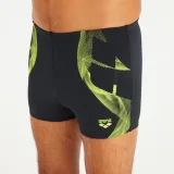 ARENA ARENA pánske boxerkové plavky čierno-zelené XL · záber 2