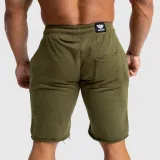 Pánske teplákové kraťasy Iron Aesthetics Force, vojenská zelená · záber 4