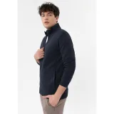 Pánská mikina se zipem VOLCANO B-STRIPE-NAVY · záber 2