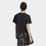 Dámské tričko s krátkým rukávem ADIDAS W ICONS TEE CRO-IM4255-black · záber 3