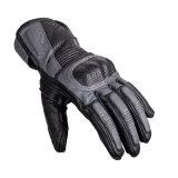 Kožené moto rukavice W-TEC Boldron Farba čierno-šedá, · záber 3