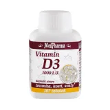 MEDPHARMA Vitamín D3 1000 i.u. 107 kapsúl · záber 2