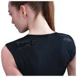 Dámske tréningové tričko bez rukávov NIKE PRO W NP TANK GG GRX BLACK WHITE · záber 2