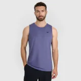 Pánský rychleschnoucí tréninkový tank top - modrý · záber 1