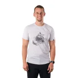 Pánske turistické tričko s krátkym rukávom NORTHFINDER NADAR-529creamwhite · záber 1