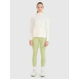 Dámská tréninková mikina se zipem 4F SWEATSHIRT FNK F467-11S-OFF WHITE · záber 4