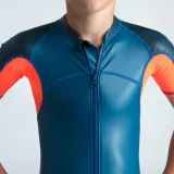 DECATHLON Chlapčenská plavecká kombinéza Kloupi modro-červená 5-6 r (113-122 cm) · záber 2