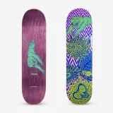DECATHLON Skateboardová doska DK500 POPSICLE z javora 8,5"GRAFIKA OD TETSUNORI. 8,5" · záber 1