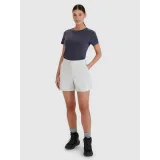Dámské turistické kraťasy 4F SHORTS FNK-WSS25TFSHF0994-27S-COLD LIGHT GREY · záber 4