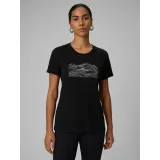 Dámské turistické tričko s krátkým rukávem 4F TSHIRT F2785-20S-DEEP BLACK · záber 2