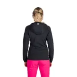 Dámská turistická mikina se zipem NORTHFINDER MARCELLA-411greyblack · záber 3