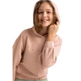 Dívčí mikina s kapucí VOLCANO B-MILEY JUNIOR 414 PINK LIGHT · záber 2