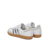 Dámska vychádzková obuv ADIDAS ORIGINALS Samba OG W cloud white silver metallic grey one · záber 4