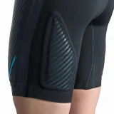 DECATHLON Pánske plavky Jammer neoprén 2,5 mm čierno-tyrkysové S · záber 2