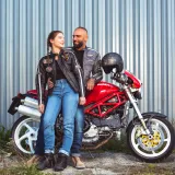 Moto topánky W-TEC Bolter Farba čierna, · záber 2