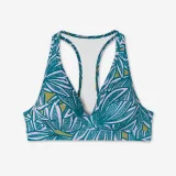 DECATHLON Vrchný diel dámskych plaviek na surf Ana Flow modro-fialový 75B · záber 2
