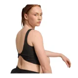 Dámská podprsenka ADIDAS Power Light Support Bra Tank W black · záber 3