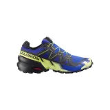 Pánska bežecká trailová obuv SALOMON Speedcross 6 M bluing black acid lime · záber 2