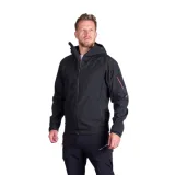 Pánská turistická softshellová bunda NORTHFINDER BRIO-269black · záber 1
