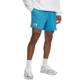 Pánské teplákové kraťasy UNDER ARMOUR UA Rival Terry 6in Short-BLU · záber 1