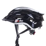 Cyklistická prilba RH+ Z2in1- shiny black shiny white · záber 3