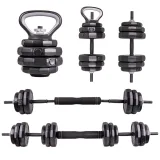 Cementový činkový set inSPORTline ON-X 6v1 40 kg · záber 1