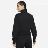 Dámska mikina s 1 2 zipsom NIKE W NSW PHNX FLC QZ CROP BLACK SAIL · záber 3