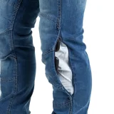 Dámske moto jeansy W-TEC Panimali Farba tmavo modrá, · záber 4