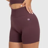 Dámske športové šortky Iron Aesthetics Ultimate, plum · záber 1