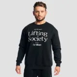 Суичър Lifting Society Black - GymBeam - Размер: S | Тегло: 0,558 g | Опаковка: 33 · záber 1