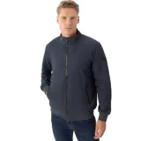 Pánská mikina se zipem VOLCANO B-SWED-600M-NAVY MEL · záber 1