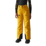 Chlapecké lyžařské kalhoty 4F JUNIOR TROUSERS FNK-JAW23TFTRM360-71S-YELLOW · záber 1