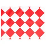 Merco Rohový praporek látka červená-bílá (VÝPRODEJ) · záber 2