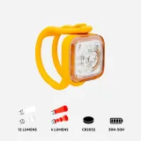 DECATHLON Predné/zadné svetlo SL110 na batérie žlté bez · záber 2