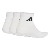 Ponožky ADIDAS 3PACK-T ESS ANK 3P WHITE WHITE BLACK · záber 2