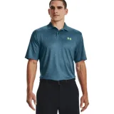 Pánské golfové polo tričko s krátkým rukávem UNDER ARMOUR UA Perf 3.0 Deuces Polo-BLU · záber 1