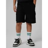 Chlapčenské kraťasy 4F JUNIOR SHORTS CAS M785-20S-DEEP BLACK · záber 2
