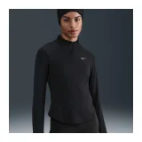 Dámska bežecká mikina s 1 2 zipsom NIKE W NK TEMPO SWSH HBR DF HZ TOP BLACK WHITE · záber 3