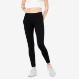 DOMYOS Dámske legíny 100 slim na cvičenie čierne XS (W26 L30) · záber 1