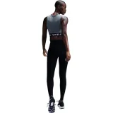Dámske tréningové tričko bez rukávov NIKE PRO DF CROP TANK SMOKE GREY HTR WHITE · záber 5