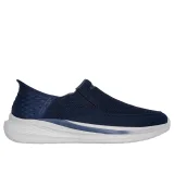 Pánská rekreační obuv SKECHERS Slade Deacon Slip-Ins M navy white · záber 2